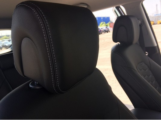 Каркасные авточехлы на Hyundai Santa Fe 3