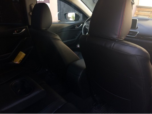 Каркасные авточехлы на Mazda 3 BM Каркасные авточехлы на Mazda 3 BM