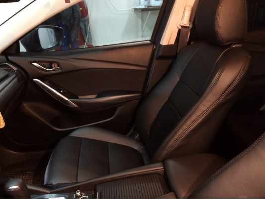 Каркасные авточехлы на Mazda 6 GJ Каркасные авточехлы на Mazda 6 GJ