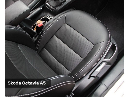 Каркасные авточехлы на Skoda Octavia A5 Каркасные авточехлы на Skoda Octavia A5
