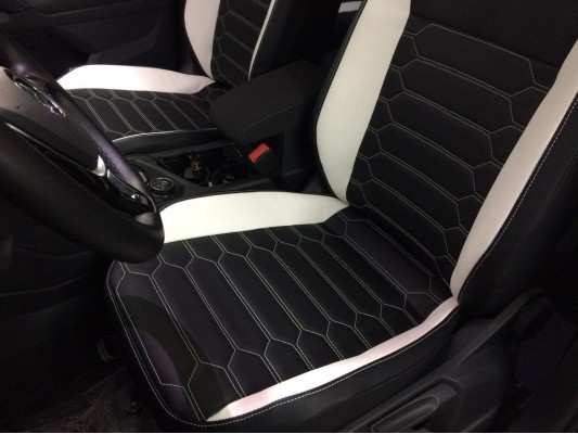 Каркасные авточехлы на Volkswagen Tiguan 2 поколения